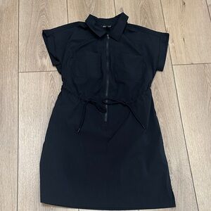 Athleta zip front dress size S